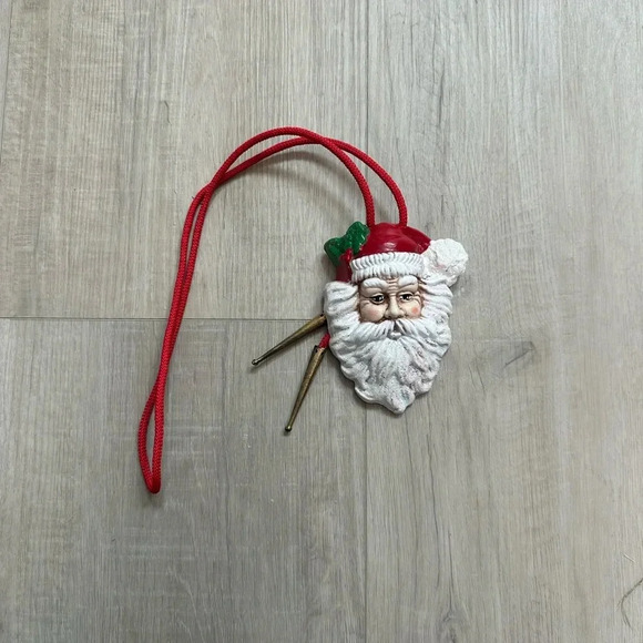 Vintage Jewelry - Vintage Santa necklace